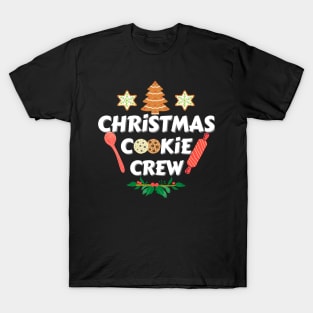 Christmas Cookie Crew Funny T-Shirt T-Shirt